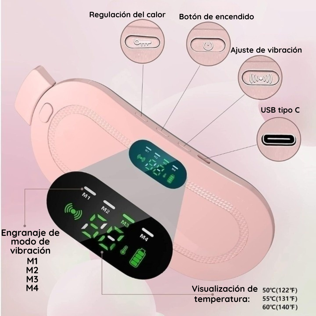 SIRENAH™ – Almohadilla Térmica Menstrual