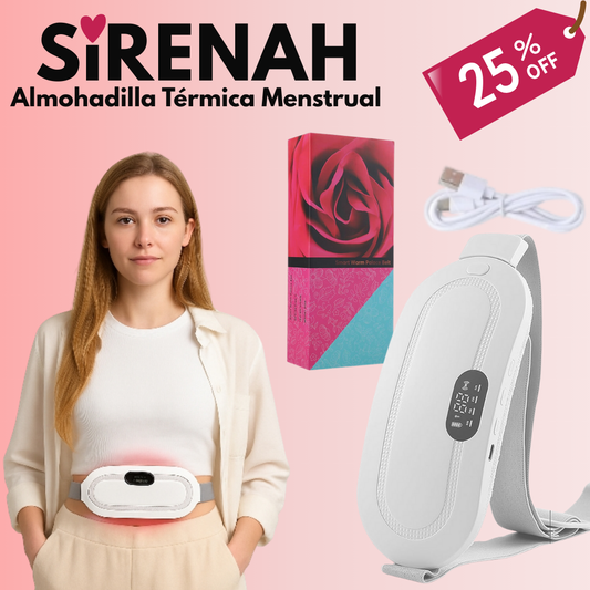 SIRENAH™ – Almohadilla Térmica Menstrual